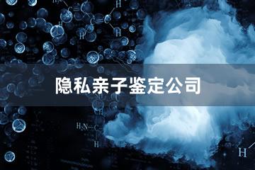 深圳隐私亲子鉴定公司